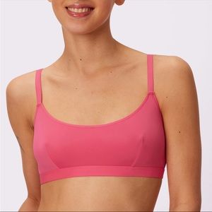 Parade Dream Fit Scoop Bralette - Ultra-Soft Re:Play in Hibiscus, Size 2 - New!